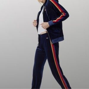 Aviator Nation Blue Velvet Set Small